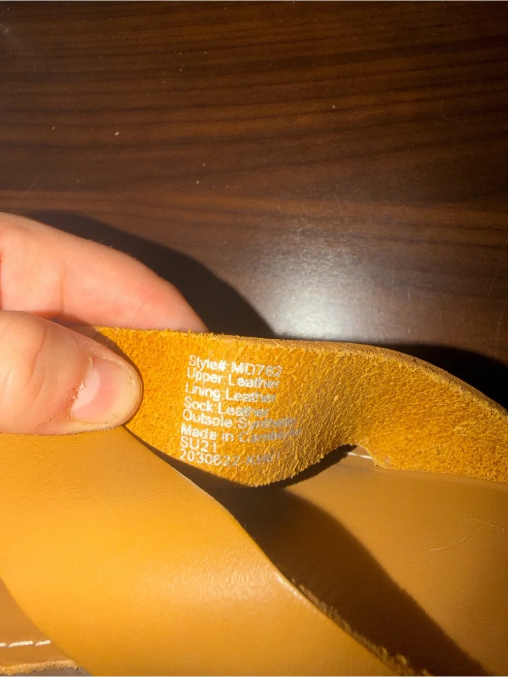 Madewell The Boardwalk Leather Thong Sandal